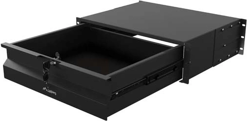 Lanberg zásuvka do racku 19" 3U 360 mm čierna