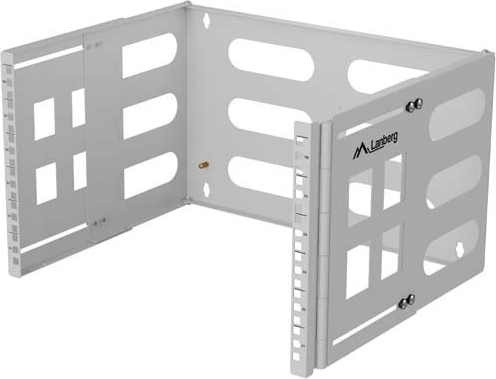 Nástenný držiak RACK 19" 6U 497×400/240 sivý