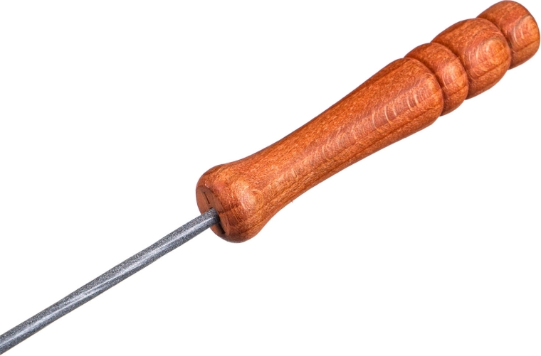 Ergonomická drevená rukoväť