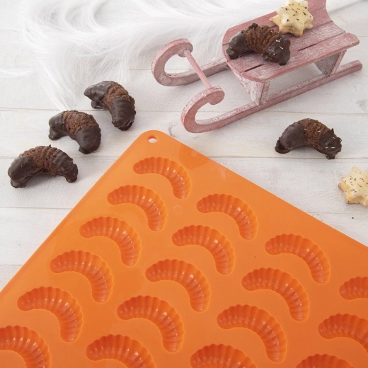 Pečenie 30 rožtekov naraz