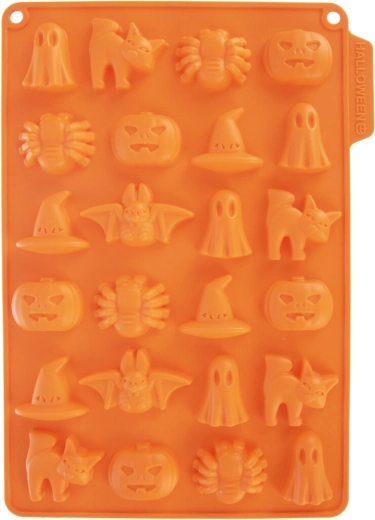 24 halloweenskych tvarov v jednej forme
