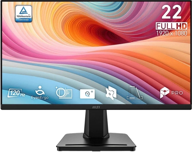 MSI PRO MP225 E12VL 21,45" FHD monitor 120 Hz čierny