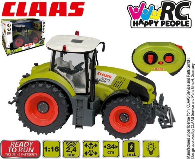 RC traktor CLAAS Axion 870 1:16