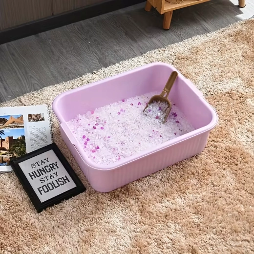 Silikagélový podstielkový piesok pre mačky 1,5 kg, nehrudkujúci a bezprašný, 3,8 l
