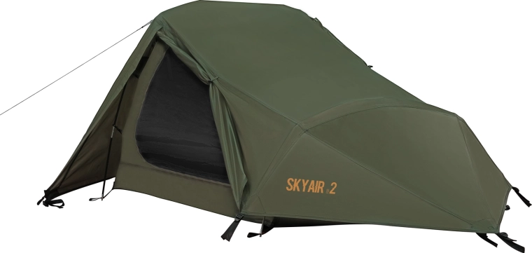 Ľahký turistický stan NILS Camp Skyair 2 pre 2 osoby – zelený