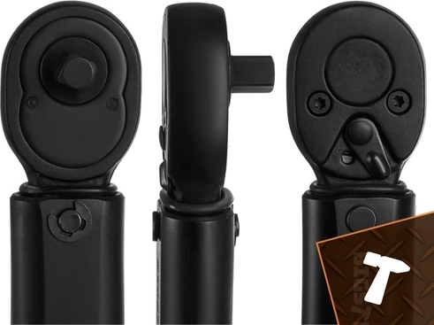 Odolná račňová hlavica 3/8"