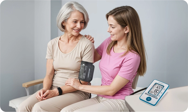 Pamäť 120 meraní a rozdelenie do 4 skupín