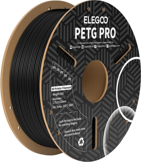 Filament ELEGOO PETG Pro čierny 1,75 mm 1 kg