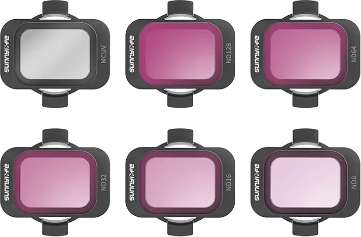 Sada filtrov SUNNYLIFE MCUV a ND8/16/32/64/128 pre DJI AVATA 2