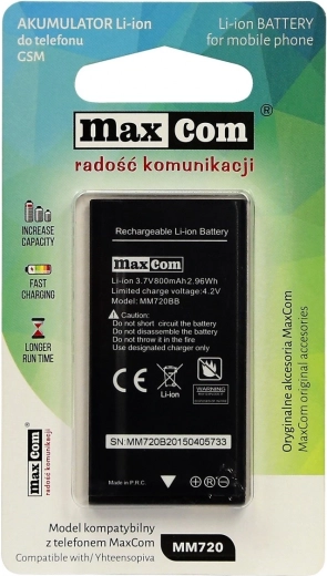 Lítium-iónová batéria pre telefón MM720