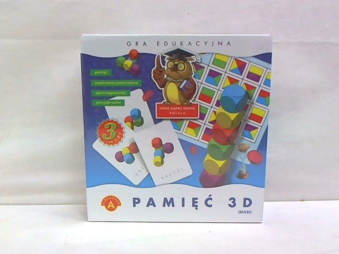 Pamäť 3D maxi – sada priestorových hier