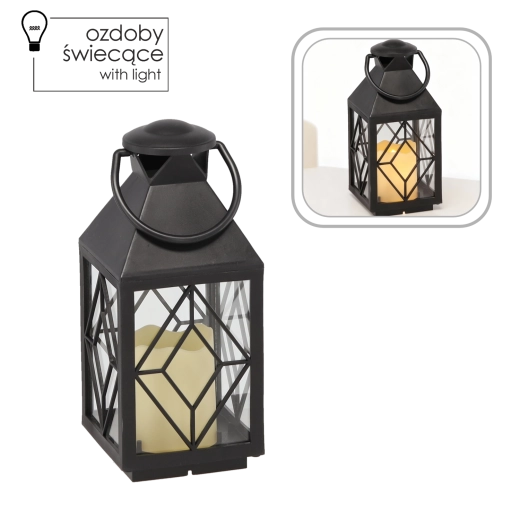 Teplé ambientné svetlo bez plameňa