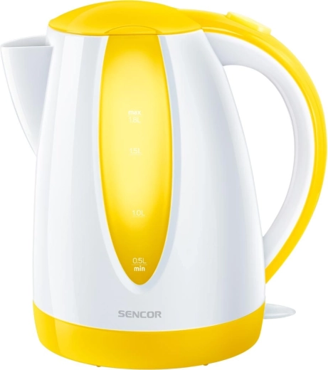 Rýchlovarná kanvica Sencor žltá 1,8 l