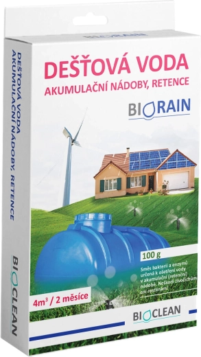 Baktérie do nádrží na dažďovú vodu BioRain 100 g
