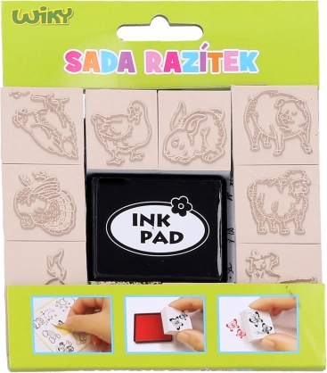 Súprava pečiatok Zvieratká