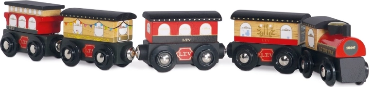 Drevený vláčik Royal Express s vagónmi Le Toy Van