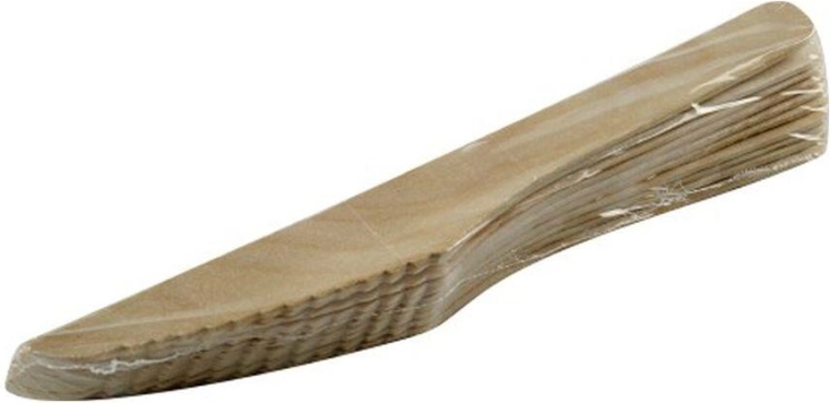 Drevené jednorazové nože 165 mm (10 ks)