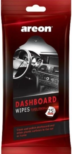 Vlhčené obrúsky na palubnú dosku AREON Car Wipes Dashboard, 25 ks
