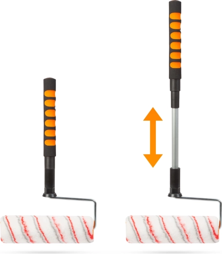 Teleskopická rukoväť pre väčší dosah