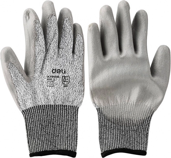 Rukavice odolné proti prerezaniu Deli Tools L