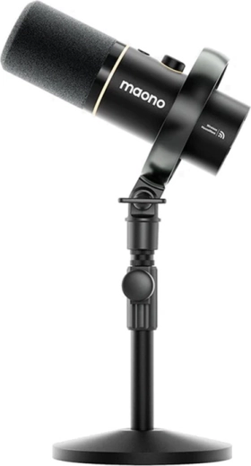 Dynamický bezdrôtový mikrofón Maono PD200W čierny