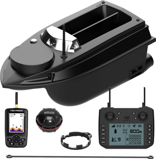 Flytec V030 inteligentná zakrmovacia loď s GPS a sonarom 20000 mAh