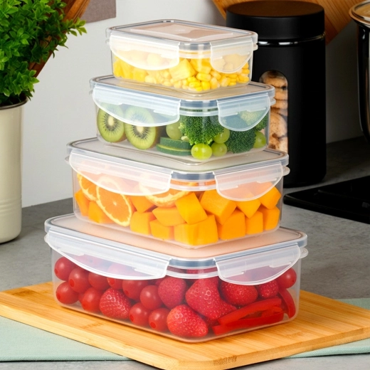 Vzduchotesné veko so 4 klipmi