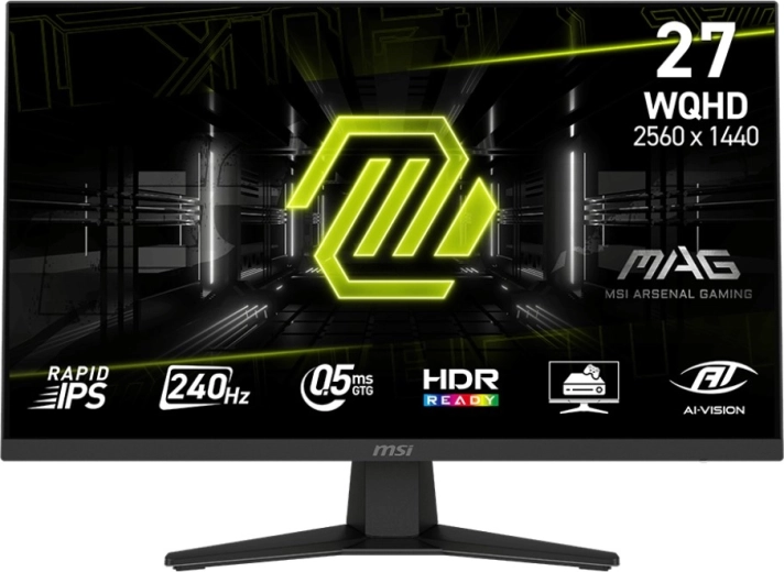 Monitor 27" MAG 274QF X24, 240 Hz, FHD, plochý, čierny