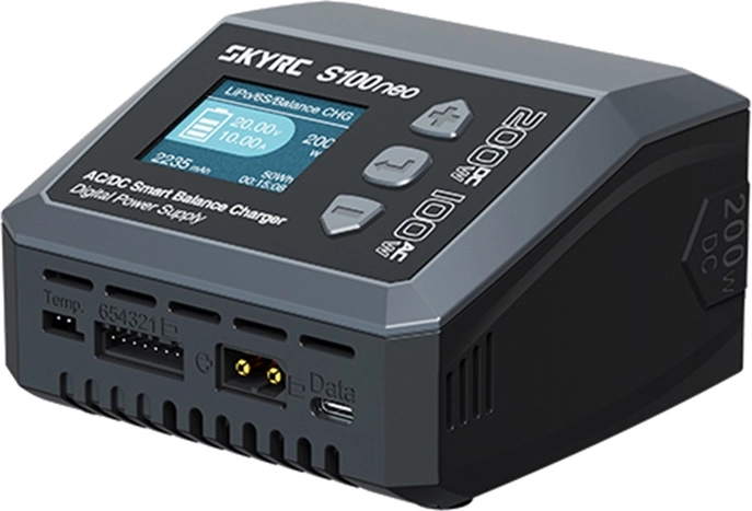 Široká podpora typov batérií a užitočné režimy