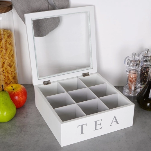 Priehľadné veko pre rýchly výber