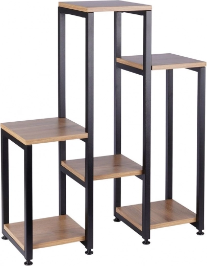 Kaskádový dizajn pre 6 rastlín