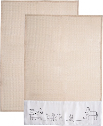 Bavlnené kuchynské utierky 70 × 50 cm, 2 ks
