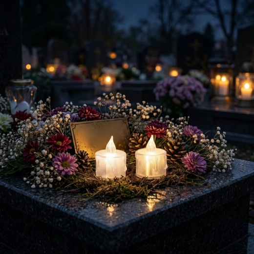 Vhodná aj ako vložka do lampášov a kahancov