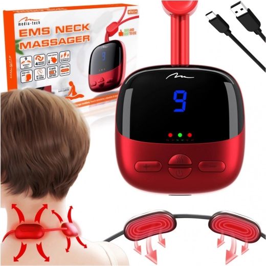 Masážny prístroj na krk a šiju Media-Tech EMS Neck Massager