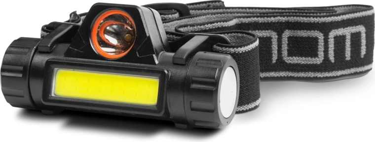 Nabíjateľná čelovka COB a SMD LED