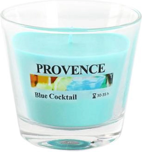 Vonná sviečka v skle Provence Blue Cocktail 35 hodín