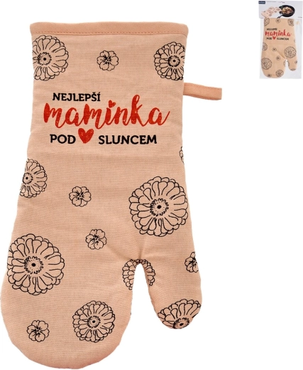 Kuchynská bavlnená chňapka s magnetom najlepšia mamička