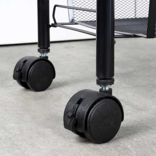 Pohyblivý vozík s brzdami