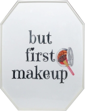 Obraz v rámiku But First Makeup 28 × 38 cm