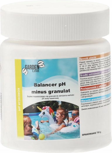 Balancer pH mínus granule 750 g