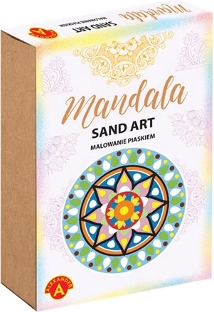 Alexander sand art mandala 2 – maľovanie pieskom