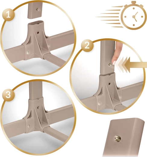 Rýchle zloženie a jednoduchá údržba