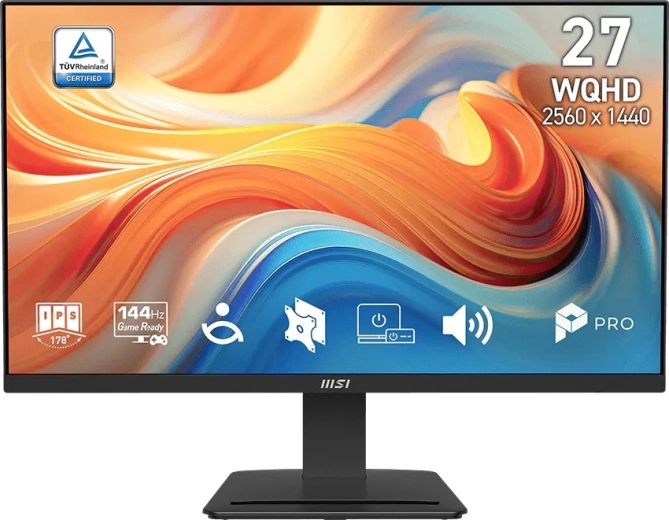 Monitor MSI pro MP273Q E14 27" WQHD 144 Hz čierny