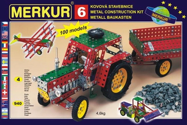 Stavebnica MERKUR 100 modelov