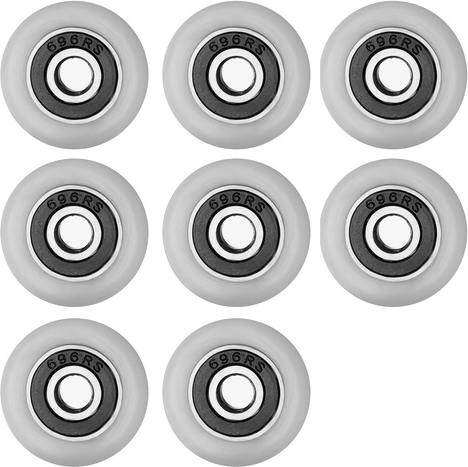 Univerzálny rozmer 23 × 6 mm pre väčšinu sprchových kútov