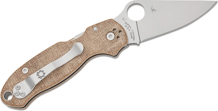 Vreckový klip a odolná micarta na každodenné nosenie