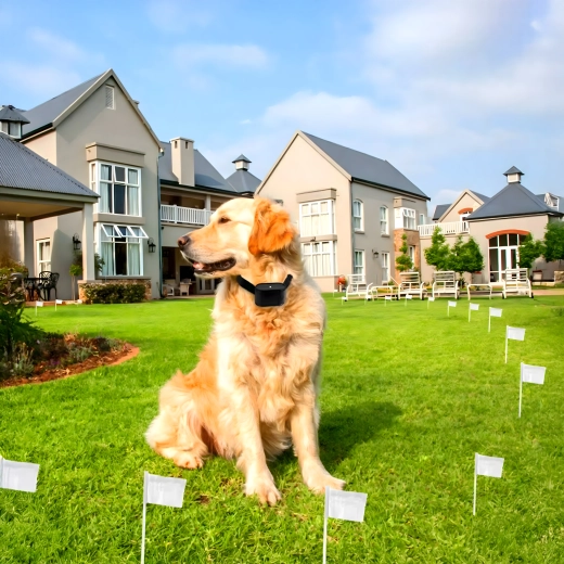 Bezpečná zóna pre voľný pohyb na záhrade