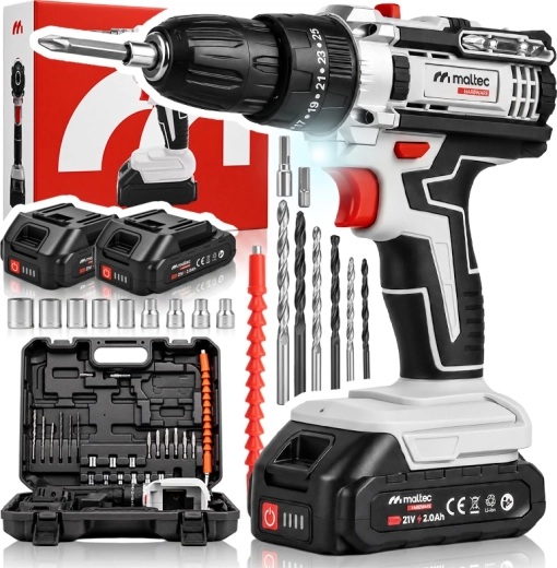 Akumulátorová vŕtačka/skrutkovač EasySpin 21 V