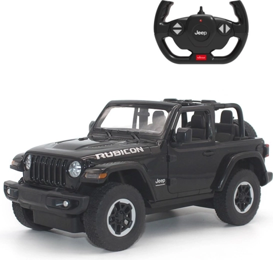 Rastar Jeep Wrangler JL RC auto na diaľkové ovládanie 1:14 čierne