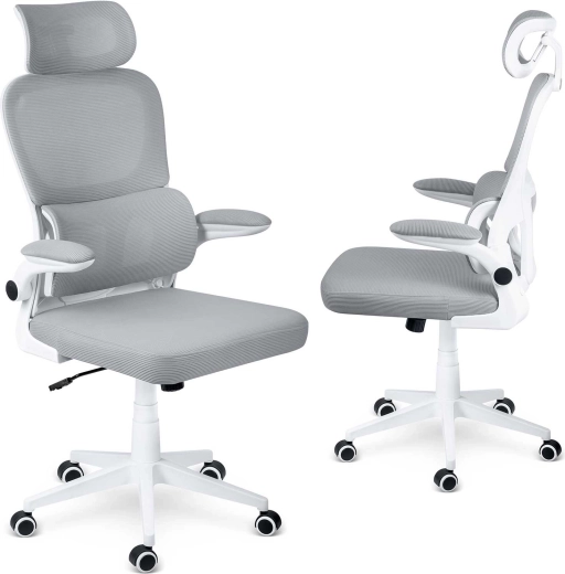Sofotel Formax ergonomická kancelárska stolička z mikro sieťoviny, sivá